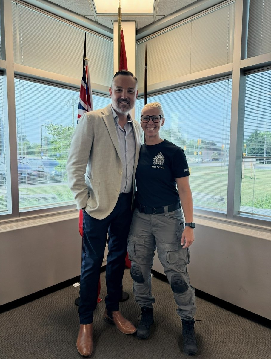 Mark Baxter (@presidentpao) on Twitter photo #ICYMI, we visited <a href="/BrantfordPolice/">Brantford Police Service</a> to see the progress on their Redevelopment Project â a strong reflection of the city's commitment to public safety.
We also had the opportunity to speak with dedicated officers like Cst. Jo Sevier, who help keep our communities safe every day. #ICYMI, we visited <a href="/BrantfordPolice/">Brantford Police Service</a> to see the progress on their Redevelopment Project â a strong reflection of the city's commitment to public safety.
We also had the opportunity to speak with dedicated officers like Cst. Jo Sevier, who help keep our communities safe every day.