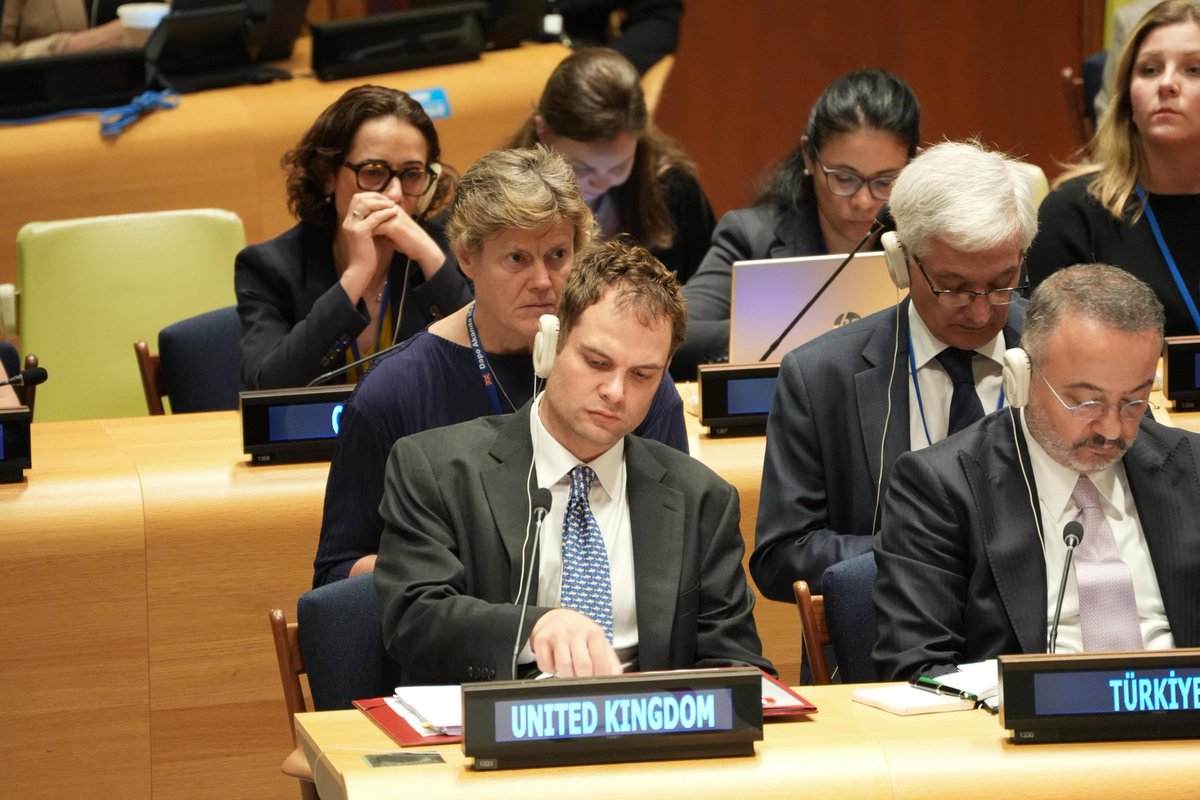 Ambassador Barbara Woodward (@bwoodward_un) on Twitter photo The suffering in Gaza is inhumane. Israel must let the <a href="/UN/">United Nations</a> save lives.
Yesterday the UK announced our intention to recognise a Palestinian state at UNGA, to protect the viability of a two-state solution.
No other vision offers dignity and security for Israelis and Palestinians. The suffering in Gaza is inhumane. Israel must let the <a href="/UN/">United Nations</a> save lives.
Yesterday the UK announced our intention to recognise a Palestinian state at UNGA, to protect the viability of a two-state solution.
No other vision offers dignity and security for Israelis and Palestinians.