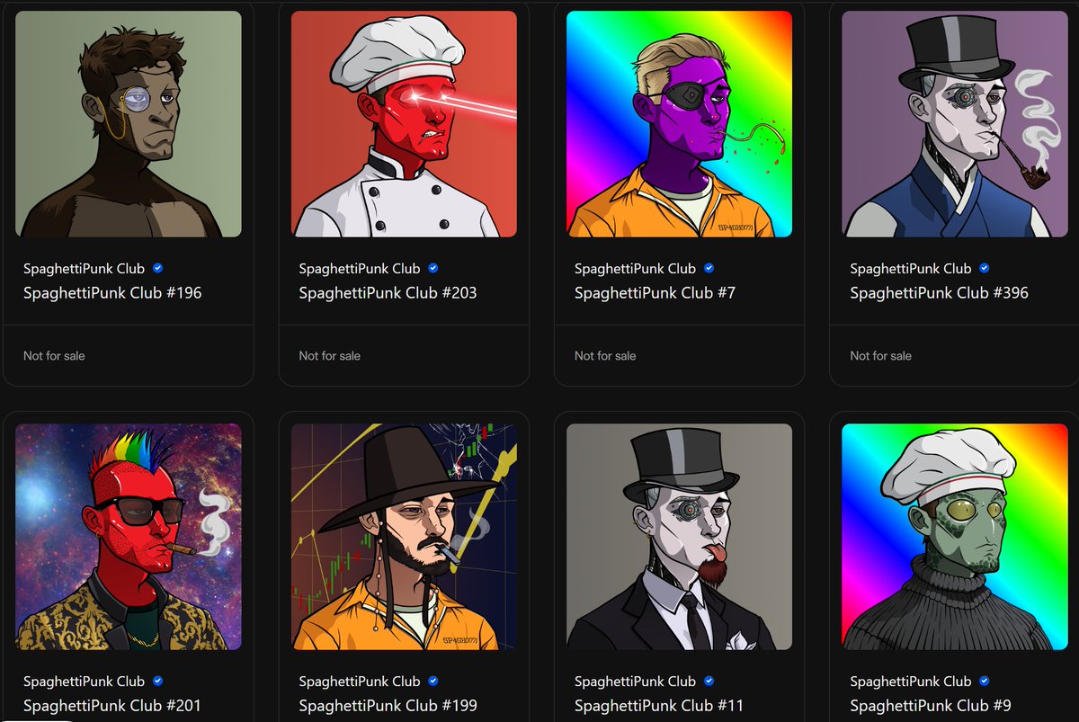 DeOrganized Media (@deorganizedbtc) on Twitter photo 4⃣ The <a href="/spaghetti_punk/">SpaghettiPunk</a> Club is another OG NFT project on Stacks (STX) innovating the concept of NFTs that generate yield via SPoints which can be accrued and used to mint future collections project.
They have collaborated with several projects on Stacks including the 4⃣ The <a href="/spaghetti_punk/">SpaghettiPunk</a> Club is another OG NFT project on Stacks (STX) innovating the concept of NFTs that generate yield via SPoints which can be accrued and used to mint future collections project.
They have collaborated with several projects on Stacks including the