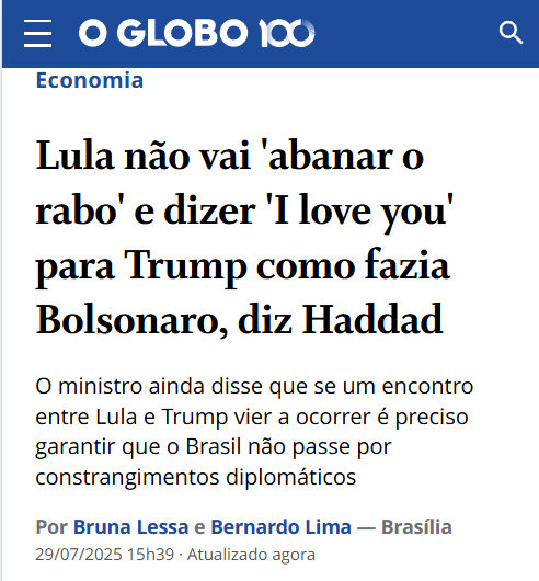 Quando fica quieto, ninguém sabe que existe.
Quando abre a boca, todos sabem quem é.
Esse personagem é o Taxxad