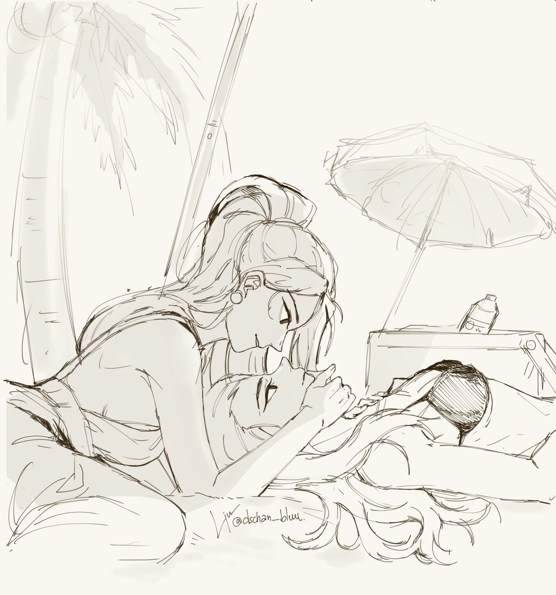 I'm going to skip to the beach date cuz i don't have any ideas for the previous ones 😅😅
#reygeweek #Reyge