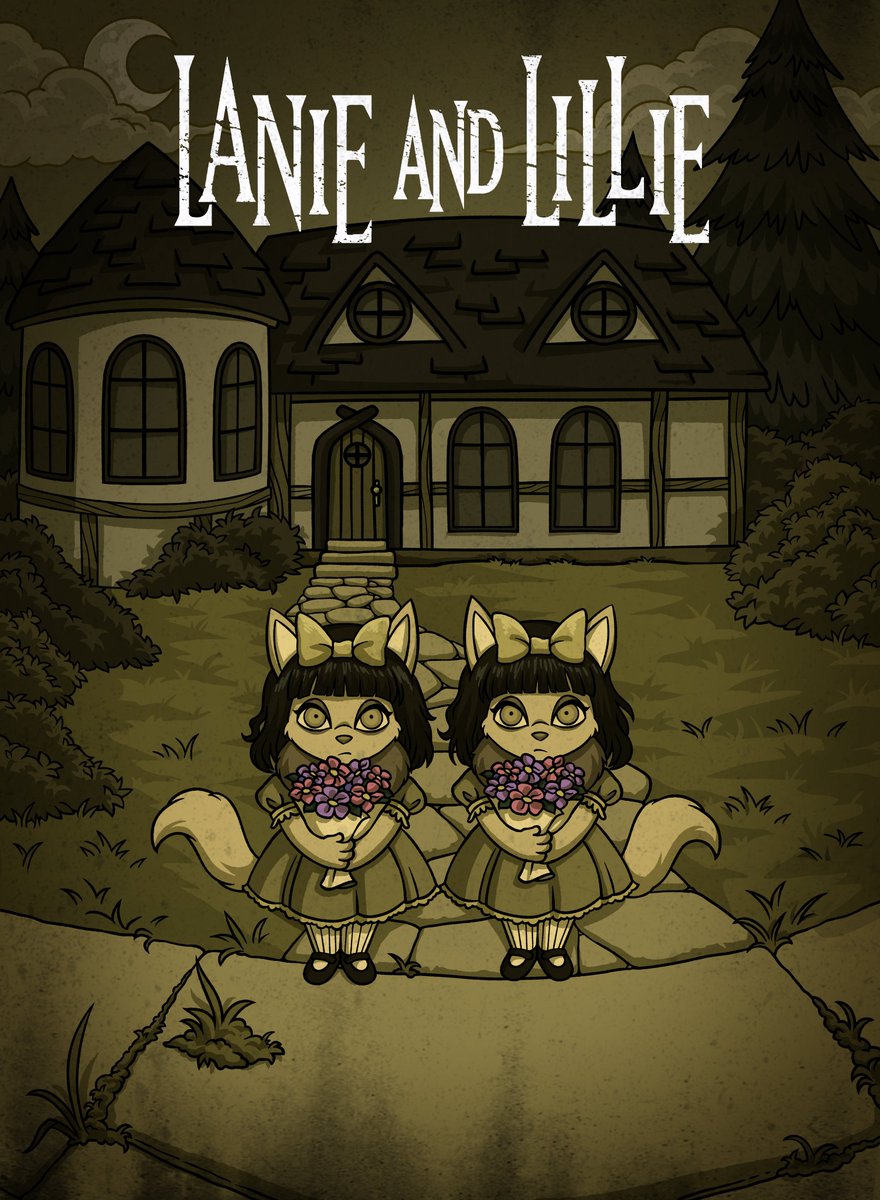 Lanie and Lillie were one of my FAVORITE cards this batch! The moody atmosphere of the Hawthorne Heights album was PERFECT for these two creepy sisters :>

#Neopets @upperdeckent <a href="/Neopets/">Neopets</a>