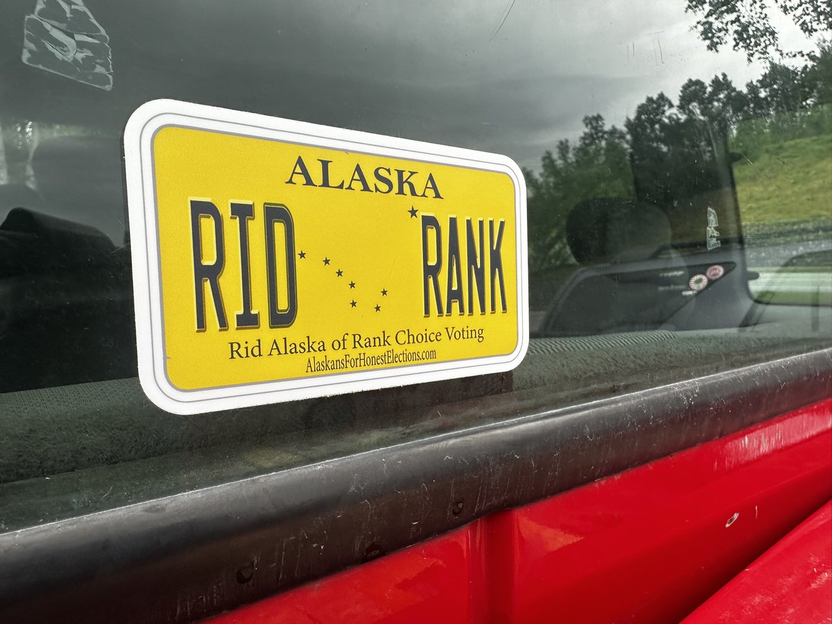 Added the bumper sticker to grandfather’s truck.