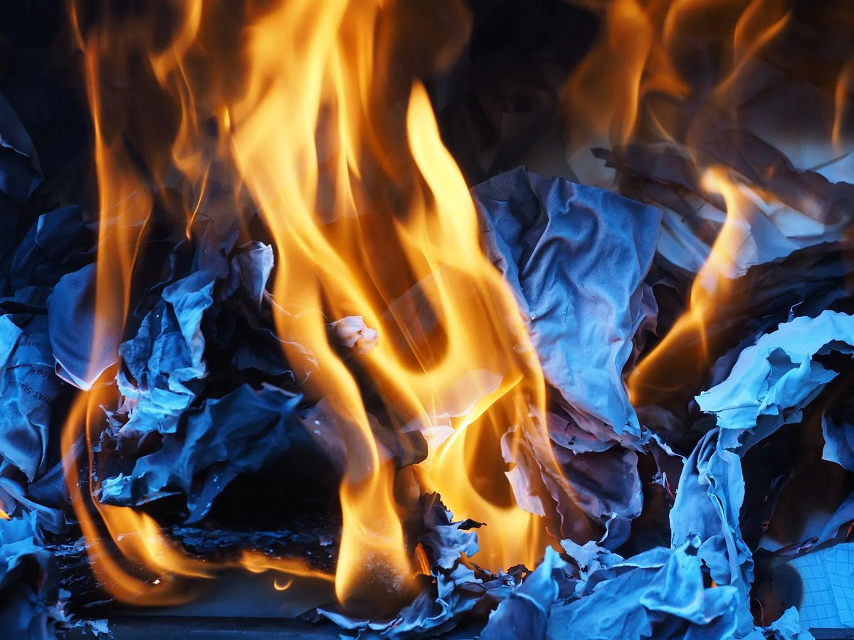 Secret documents that are so toxic to protecting layers of lies used to undermine our Republic (and the people involved therein) at the highest levels being somehow amazingly left in burn bags stored in a hidden room begs the question as to WHY the documents, which would