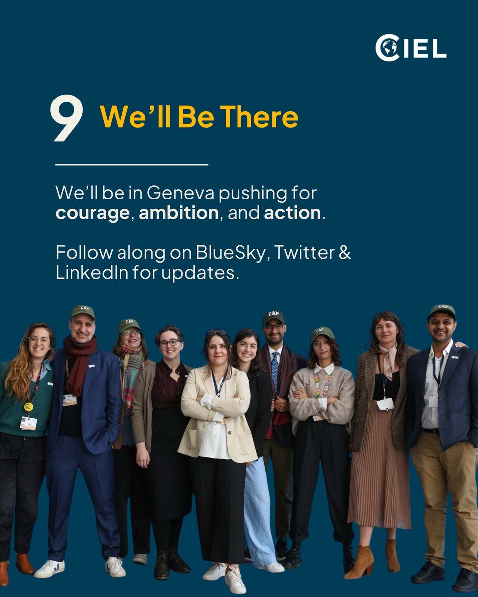 🔥 The final scheduled round of #PlasticsTreaty talks kick off next week in Geneva.
👉🏽 Here are 9 things you need to know about INC-5.2. 
📖 Read them all: bit.ly/455h7IJ 
📍 Follow along for updates.