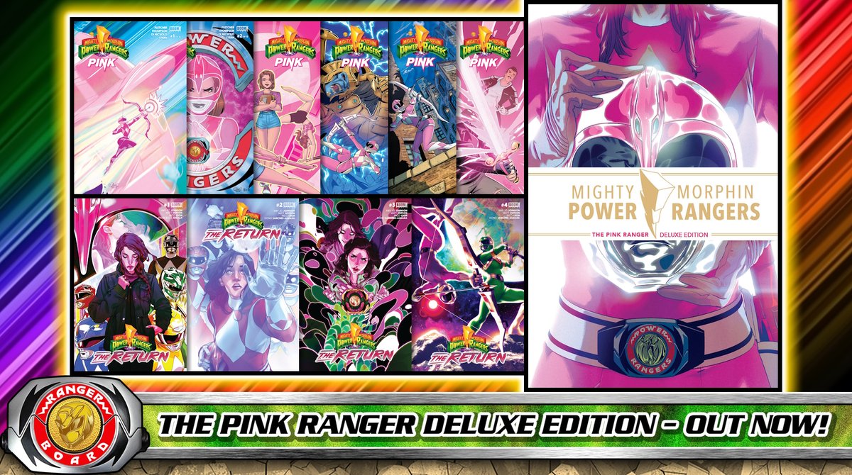 ⚡️ RangerBoard.com ⚡️ (@rangerboard) on Twitter photo OUT NOW - <a href="/boomstudios/">BOOM! Studios</a>' Mighty Morphin #PowerRangers: The Pink Ranger Deluxe Edition HC!
It collects MMPR: Pink #1-6, "Re-Imagine" from the 30th Anniversary Special, MMPR: The Return #1-4, and a brand-new short story!
⚡Full details: rangerboard.com/index.php?thre… OUT NOW - <a href="/boomstudios/">BOOM! Studios</a>' Mighty Morphin #PowerRangers: The Pink Ranger Deluxe Edition HC!
It collects MMPR: Pink #1-6, "Re-Imagine" from the 30th Anniversary Special, MMPR: The Return #1-4, and a brand-new short story!
⚡Full details: rangerboard.com/index.php?thre…