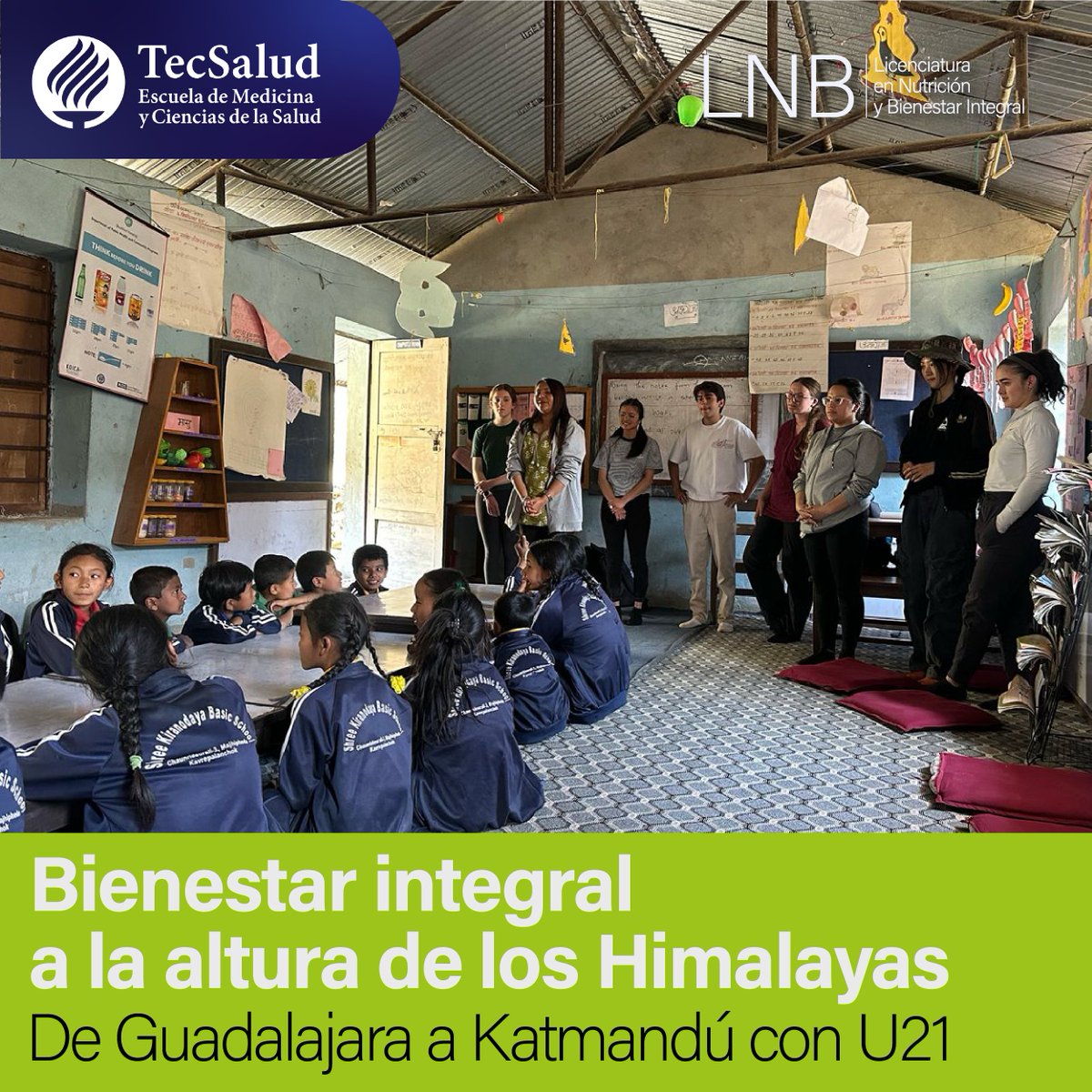 En una alianza con la red U21, Rebeca Leyva Rico lideró un equipo multidisciplinario en los Himalayas, llevando esperanza y atención integral a los residentes de Salambu. Conoce sobre su pasión por la salud pública. conecta.tec.mx/es/noticias/na…