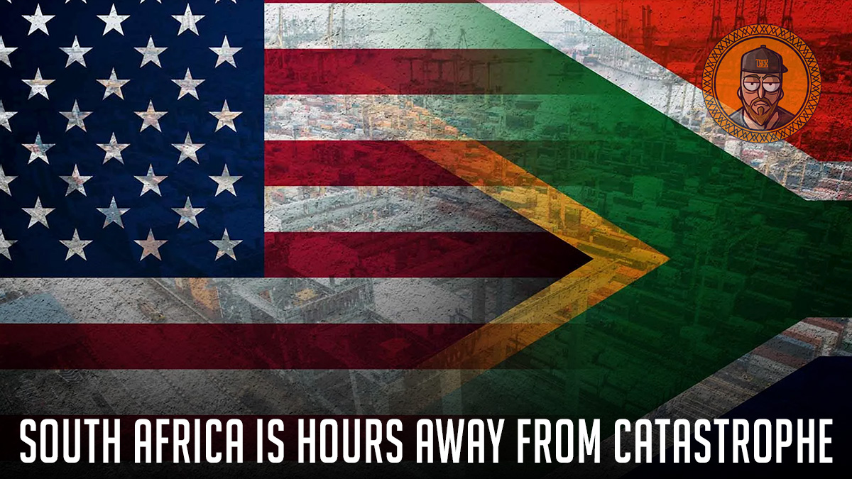 South Africa is hours away from potentially losing over 100,000 jobs and hundreds of billions of Rands in trade. All of this is because the South African government couldn't be bothered to take the USA tariff threat seriously.

Video Link: youtu.be/VO-kTre_Ajc