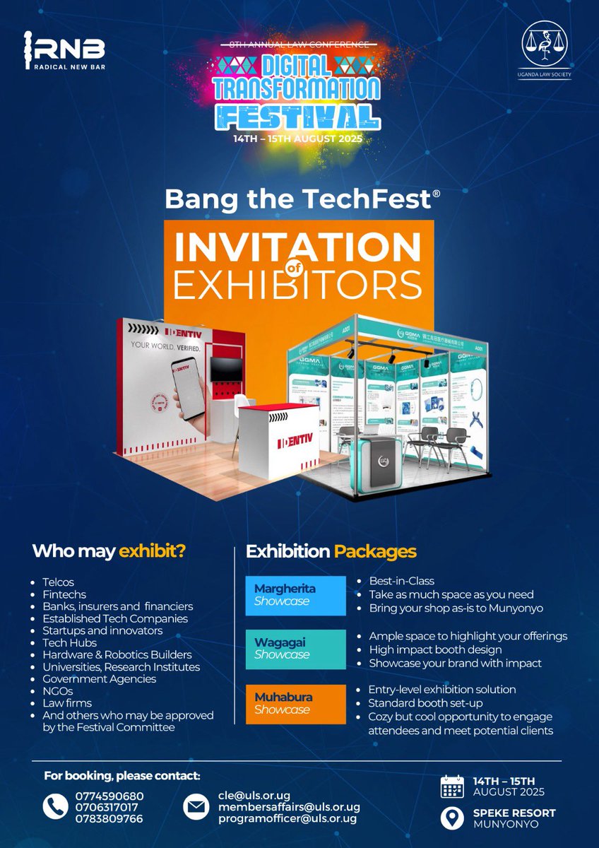 Isaac Ssemakadde (@isaacssemakadde) on Twitter photo REBELS: Are You Ready to Bang The TechFest?
#RadicalNewBar #DigitalTransformation REBELS: Are You Ready to Bang The TechFest?
#RadicalNewBar #DigitalTransformation