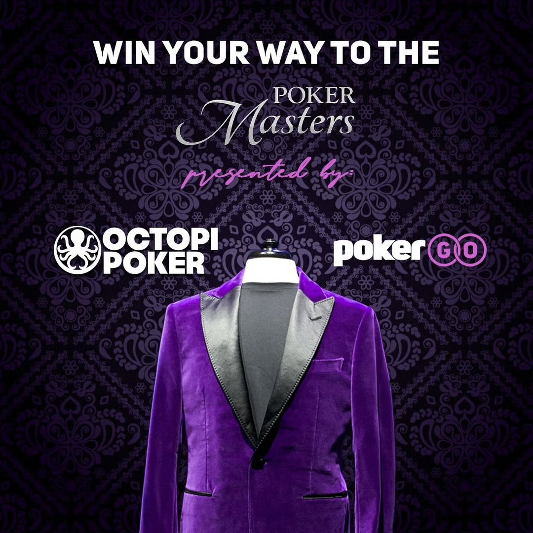 🚨 FREE GIVEAWAY ENDS SOON! 🚨

ENTER FOR FREE for your shot at a $5,000 seat into the opening event of the 2025 Poker Masters! This is your shot to play on the <a href="/PokerGOTour/">PGT</a>.

All thanks to <a href="/OctopiPoker/">Octopi Poker</a>. 🐙

🔗 pokergo.com/winmasters