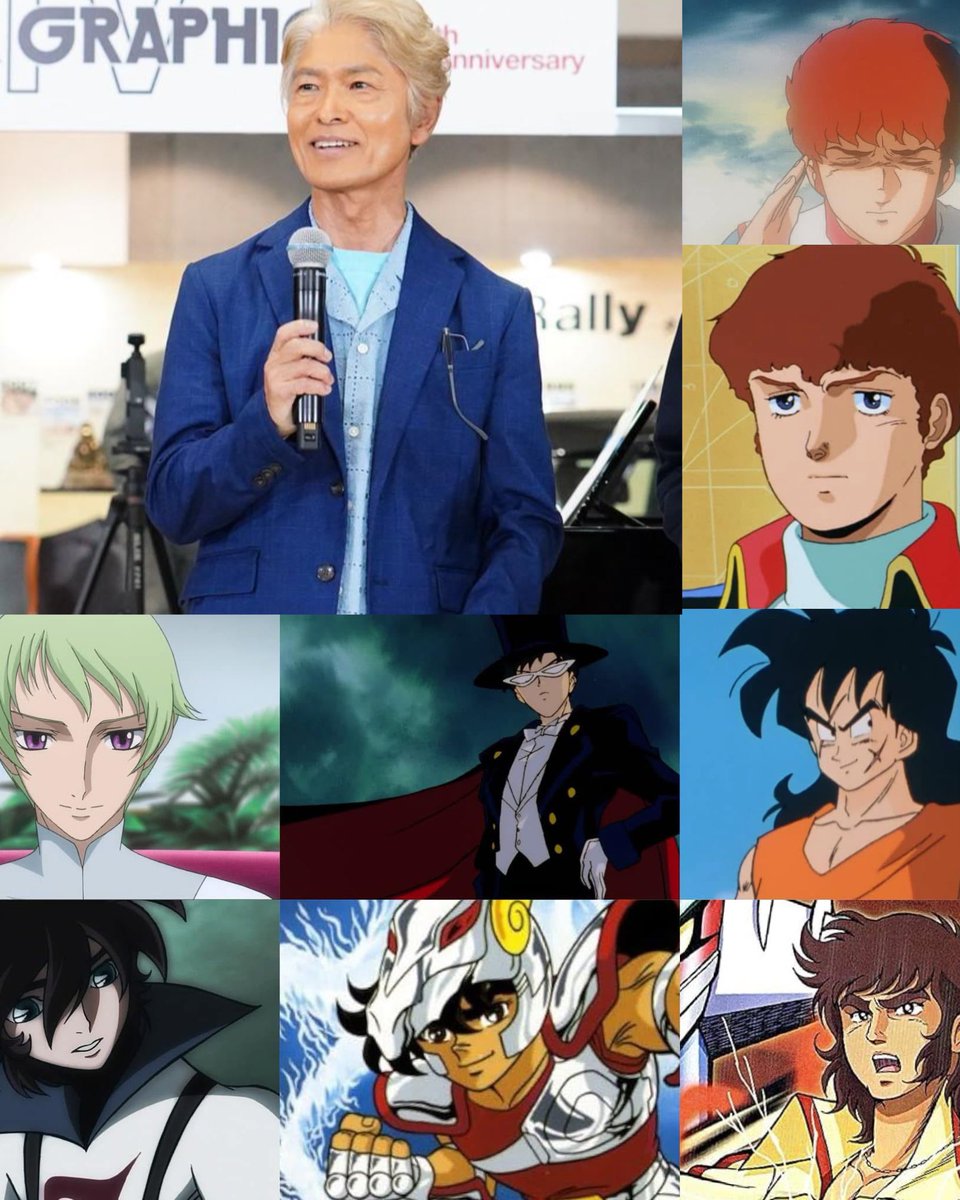 Happy 72nd Birthday to iconic voice actor, Toru Furuya! 

He is best known for voicing Amuro Ray, the original protagonist of Mobile Suit Gundam, a role he has reprised throughout the franchise. He also voiced the narrator and antagonist Ribbons Almark in Mobile Suit Gundam 00