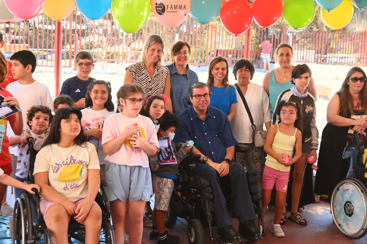 FAMMA Cocemfe Madrid (@famma_co_madrid) on Twitter photo 🎈<a href="/FAMMA_Co_Madrid/">FAMMA Cocemfe Madrid</a> festejando con los niños y niñas el aprendizaje, la tolerancia y la diversión del #campamentoinclusivo2025.
👉Ya con la vista puesta en los campamentos de 2026.
Gracias <a href="/Alejandrasf7/">Alejandra Serrano</a> <a href="/Almudena_Maillo/">Almudena</a> , <a href="/CERMI_Madrid/">CERMI Madrid</a> <a href="/COCEMFEnacional/">COCEMFE</a> y resto de entidades. 🎈<a href="/FAMMA_Co_Madrid/">FAMMA Cocemfe Madrid</a> festejando con los niños y niñas el aprendizaje, la tolerancia y la diversión del #campamentoinclusivo2025.
👉Ya con la vista puesta en los campamentos de 2026.
Gracias <a href="/Alejandrasf7/">Alejandra Serrano</a> <a href="/Almudena_Maillo/">Almudena</a> , <a href="/CERMI_Madrid/">CERMI Madrid</a> <a href="/COCEMFEnacional/">COCEMFE</a> y resto de entidades.