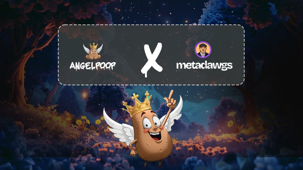 💩 Holy Sh*t Just Got Sharper on the Feed! 📲🔥

AngelPoop X @Meta_Dawgs 

We’re teaming up with the first InfoFi layer on Solana ecosystem, a utility-based project blending SocialFi, creators economy, community power, staking, gaming, and real ownership.

Together, we're