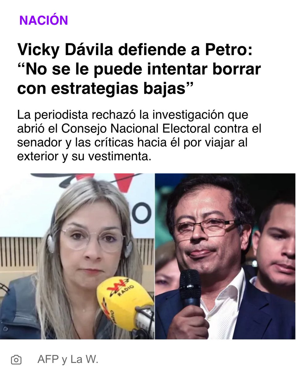 Raimundo Franco Abuabara (@coherenciaporf) on Twitter photo <a href="/Rincon001A/">Luis Aníbal Rincón Arguello. ® 🇨🇴</a> Que que?
Entonces Vicky Dávila defendió en algún momento a Gustavo Petro?
Curioso no?
🤣🤣🤣🤣🤣🤣🤣🤣🤣 <a href="/Rincon001A/">Luis Aníbal Rincón Arguello. ® 🇨🇴</a> Que que?
Entonces Vicky Dávila defendió en algún momento a Gustavo Petro?
Curioso no?
🤣🤣🤣🤣🤣🤣🤣🤣🤣