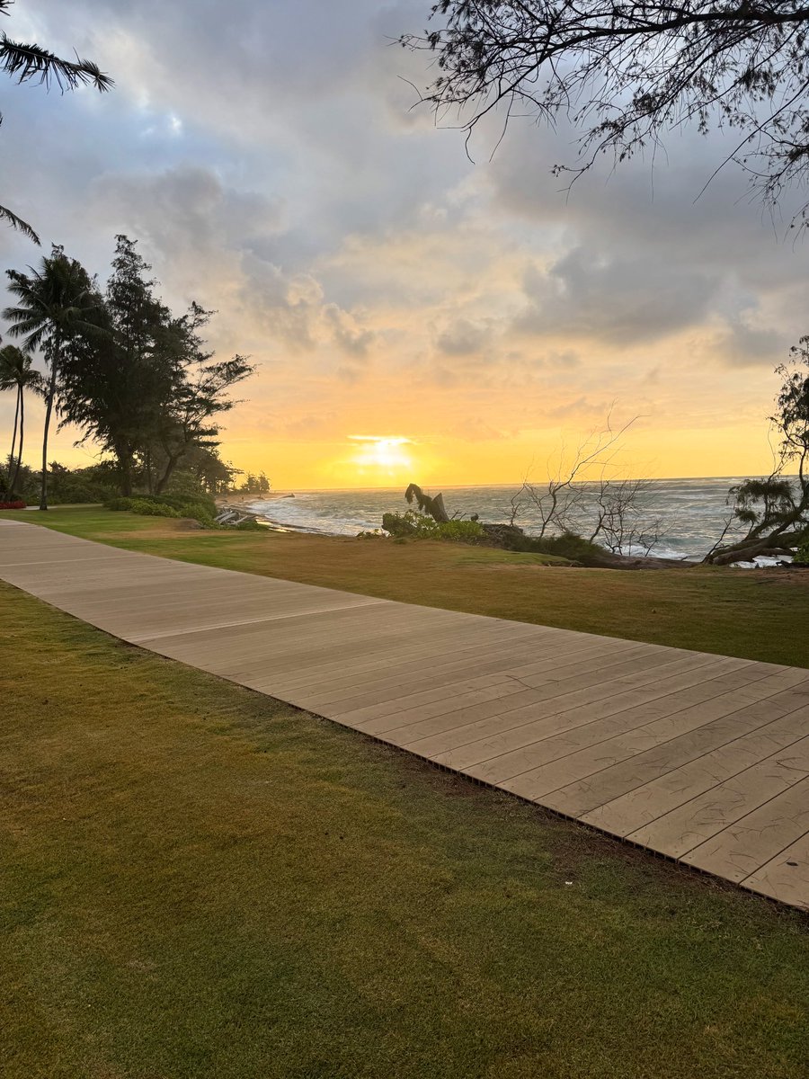 All good this morning. It was an interesting night for sure, but grateful for no damaging waves hitting this island. Day 3…let’s go!