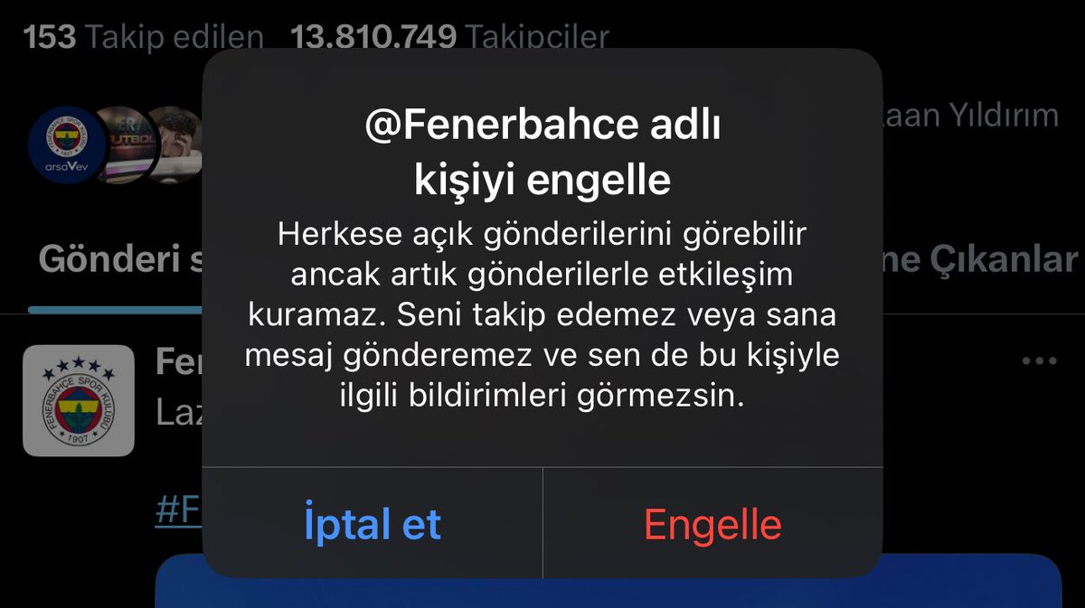 Güle güle Fenerbahçe, güle güle Atatürk’ün takımı.