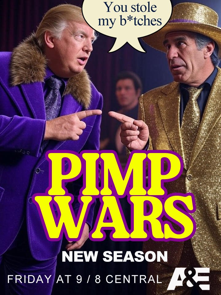 'Pimps up, hos down' as they say Donald