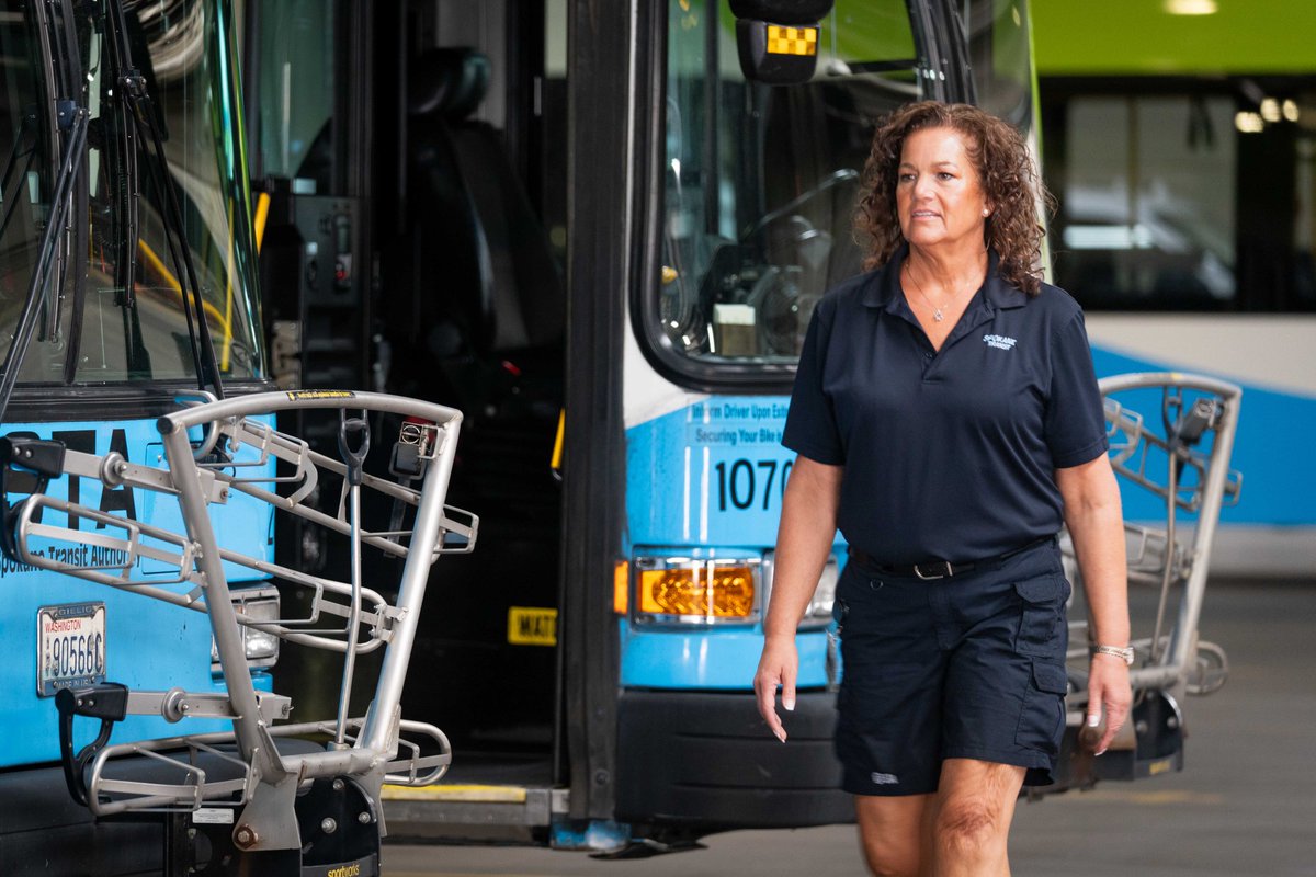 Some heroes drive buses. STA driver Michelle “Shelly” Beach is a shining example of courage and compassion in service to our community.

“There was a woman with two special needs children and their cat walking on the side of the bridge, and they just looked distressed, like they