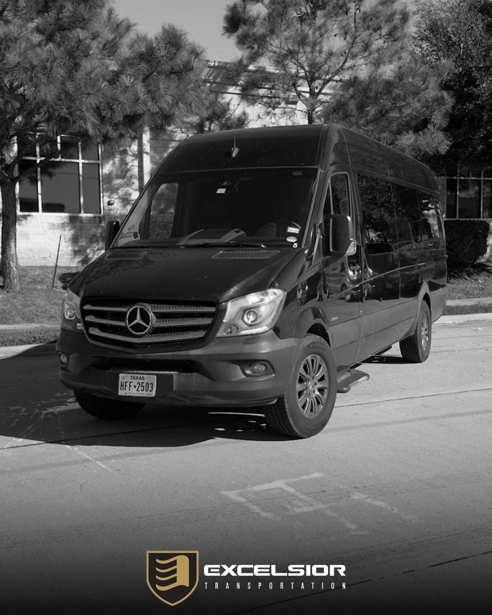ExcelsiorDriver's tweet image. Got A Big Group? 

Our Luxurious Mercedes Sprinter Vans Are The Right Blend Of Posh And Practical.

Spacious, stylish, and built for comfort—these vans are perfect for group travel without sacrificing class.

Call us at (713) 574-8499 📱 Or visit excelsiorlimo.com 💻