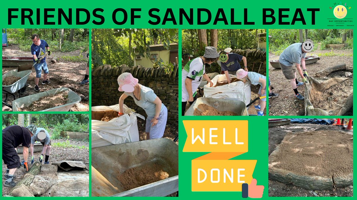 #Stirling #SMILE  are part of the Friends of Sandall Beat Woods group. We have worked with the park rangers to dismantle the old sandpit &amp; we have now replaced all the logs and a new liner.
We also help to maintain the pathways by picking up litter. 
<a href="/DoncasterDamian/">Damian Allen</a>
#Woodlands
