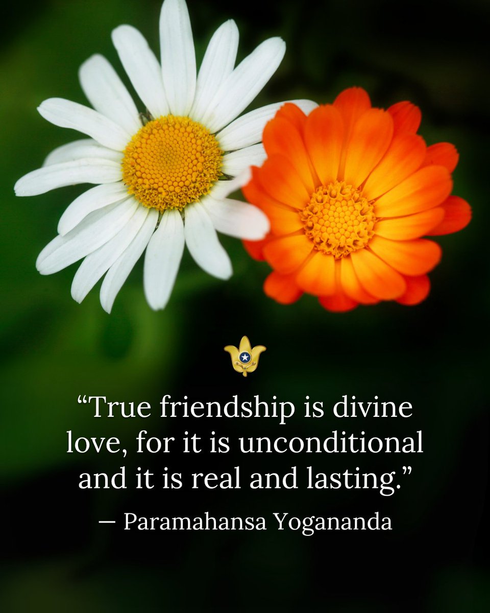 True friendship is divine love, for it is unconditional and it is real and  lasting.” — Paramahansa Yogananda #Yogananda #quote #InspiringQuote # friendship #love, image size:960x1200