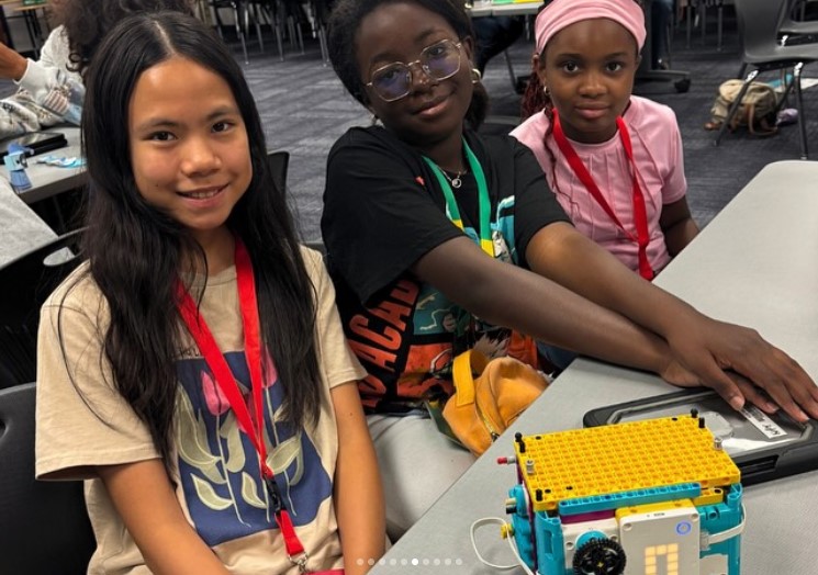 The computer labs at Morton Ranch High School were filled with curiosity, creativity and hands-on learning as middle school girls took a deep dive into the world of coding during this summer's Girls STEM Camp. 

#KatyISD