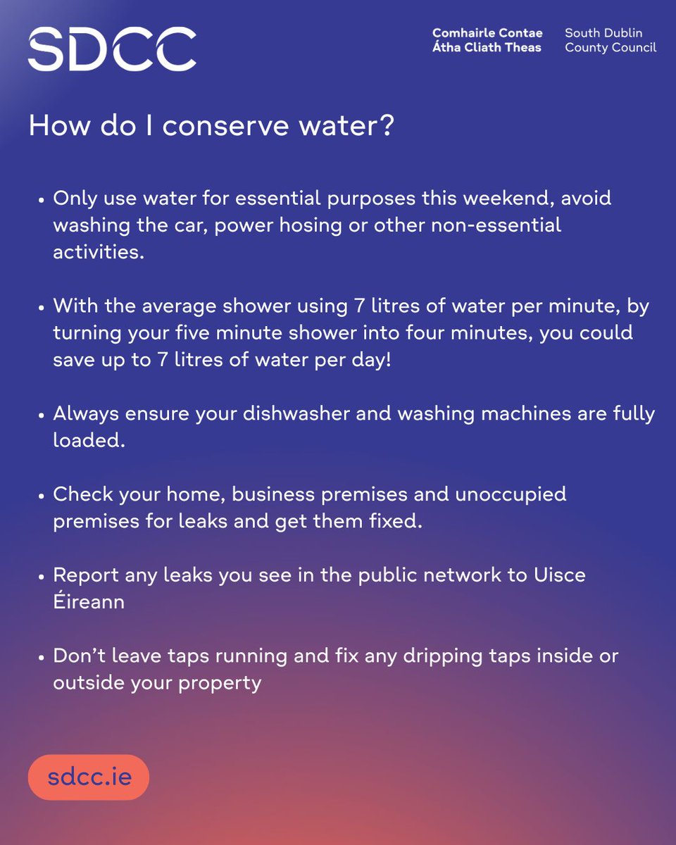Uisce Éireann is carrying out critical and complex repair works to a major pipeline that connects Ballymore Eustace Water Treatment Plant and the Saggart Reservoir over the August Bank Holiday Weekend. This is a major pipeline that supplies one third of the Greater Dublin Area’s