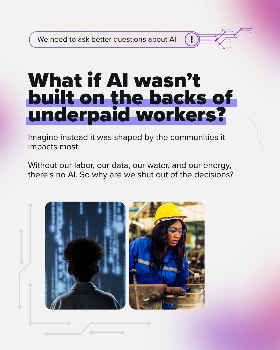 Code2040's tweet image. Who controls AI—and what could we build if we did? Join us for “Critical Conversations with Code2040: Artificial Intelligence” as we explore these and many more questions related to AI! Starting August 5. RSVP here: bit.ly/code2040-respo…