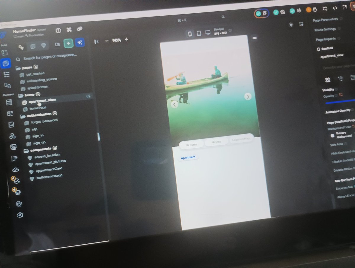 __onlychild's tweet image. Day 5 on Homefinder! Had to rebuild the apartment view page today. 🤯
Kept getting a blank screen when clicking details. Debugged, used AI, then decided to rebuild.
Learnings: enjoy the tool, break it down, be patient. Gradually understanding #FlutterFlow! 💪