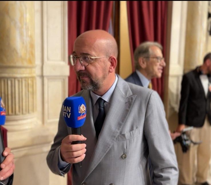 🚨 Breaking News
In an interview with Simay Azadi’s <a href="/Ehsaneghbale/">Ehsan Eghbal Eslami</a> following today’s conference at the Italian Parliament with the presence of Mrs. Maryam Rajavi, EU Council President <a href="/CharlesMichel/">Charles Michel</a> declared:

• Appeasement has not worked — and will not work
• Silence is