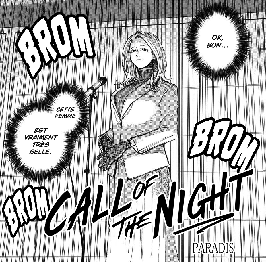 ReverscanV2's tweet photo. Le chapitre 3 de l'arc bonus « Call of the Night : Paradis » est disponible ! 🇫🇷  

La grande gourou de Paradis vient de dévoiler le bout de son joli minois. Alors d'après vous, c'est une vampire ou pas ? 🤔

📖 https://t.co/N0AJvidVXH

Bonne lecture 😉 https://t.co/4OkaebsTtV