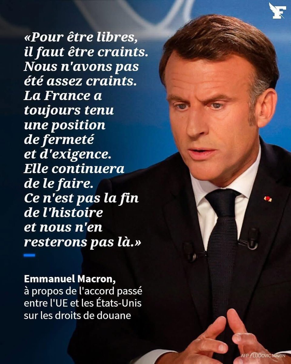 « Nous n’en resterons pas là, en effet.
Macron doit être jugé pour ses nombreux méfaits et forfaitures, dommageables non seulement à la France et aux Français mais aussi à tous les citoyens européens. 

En attendant qu’ils reçoivent le reflet du narcissisme pitoyable de ses coups