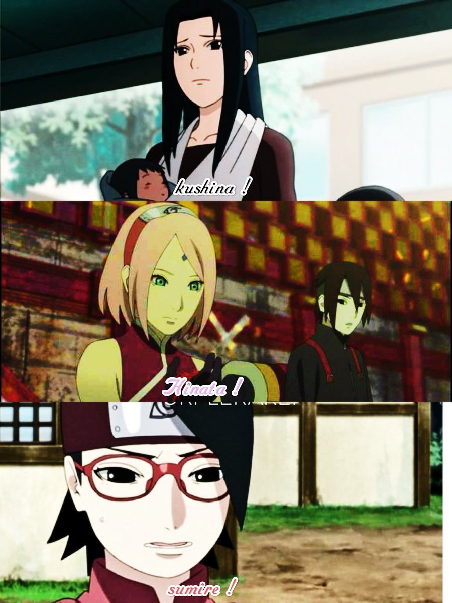 Uchiha ladies being sad about their friends