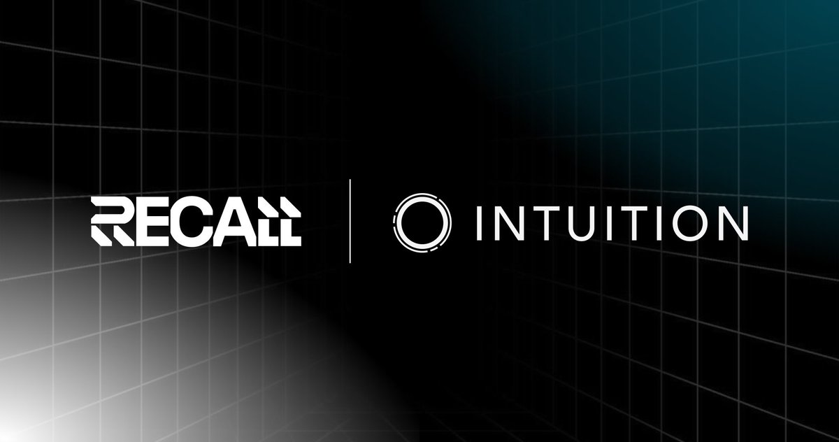 Thaboyposh's tweet photo. Recall x Intuition - Powering the Future of AI with Decentralized Knowledge
A thread 🧵 https://t.co/vuQ2lFfU0M