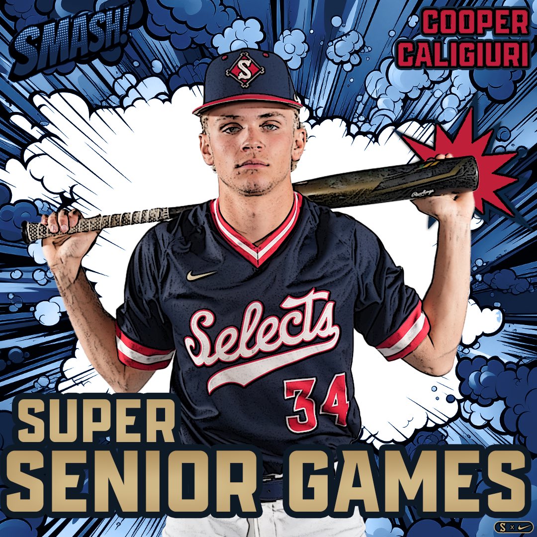 ♦️ SUPER SENIOR GAMES ♦️

You can find 2026 #Uncommitted Catcher Cooper Caligiuri at the Super Senior Games in Kansas City this weekend playing for Team Minnesota! 

Good luck in KC, Coop‼️

#SelectsBaseball #TheSelectFew