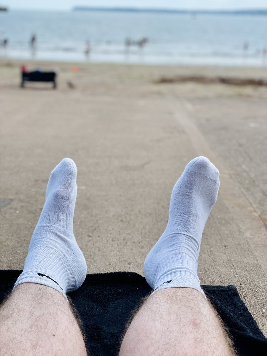 Why not build a sandcastle on the beach and perv over my socks? 😉