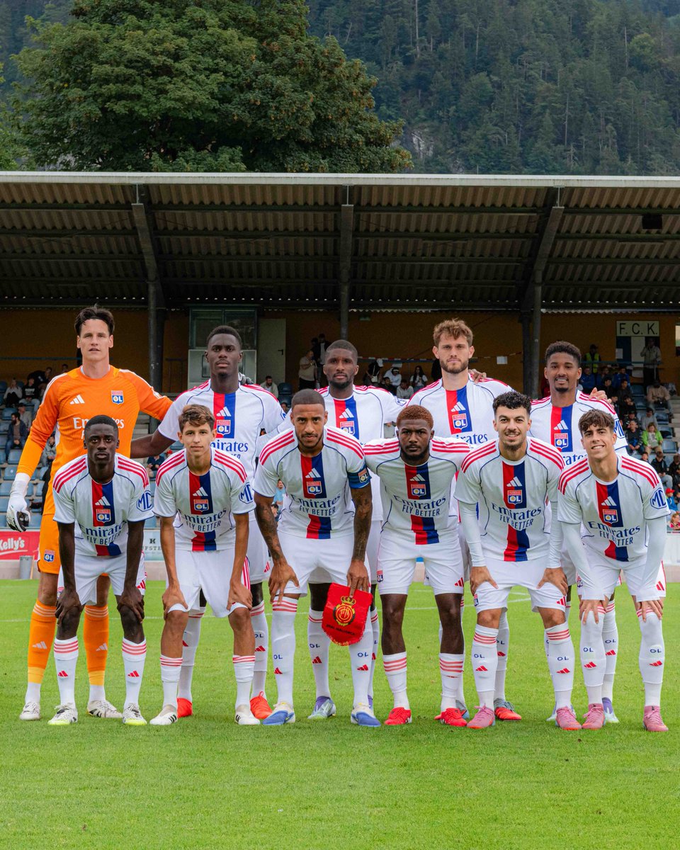 OL_English's tweet photo. 🔴 Our Starting XI to face @RCD_Mallorca today 🔵
#RCDMOL https://t.co/2AUWAOK7EF