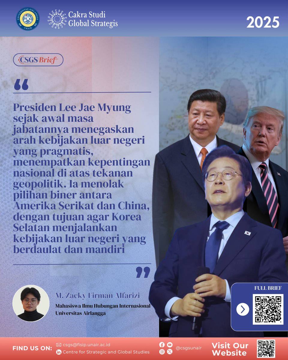 csgsunair's tweet image. Artikel lengkap dapat diakses melalui tautan berikut:
hi.fisip.unair.ac.id/csgs-brief_24_…

#csgs #csgsbrief #koreaselatan #leejaemyung