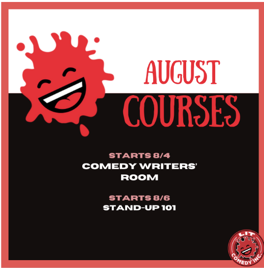 🎤 The mic is waiting. The page is blank. And class is almost full. 

Stand Up 101 and Comedy Writers Room are kicking off in August — but registration won’t stay open forever. 

Tag your future comedy BFF and sign up now!