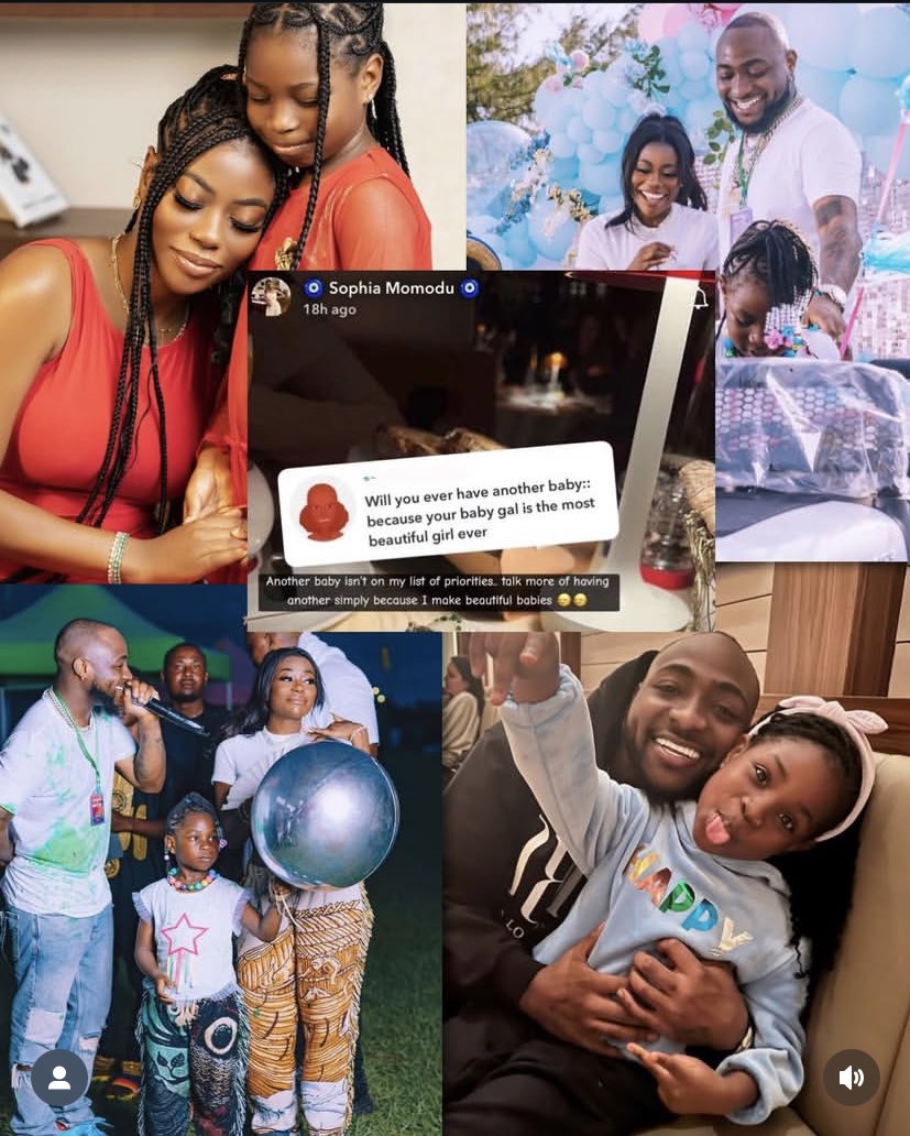 "Another baby isn’t on my list of priorities" – Sophia Momodu responds to a follower asking about having another baby

—-
Kenny Isabella Kaito Shatta Koyin Yoruba Sesko Kaybobo