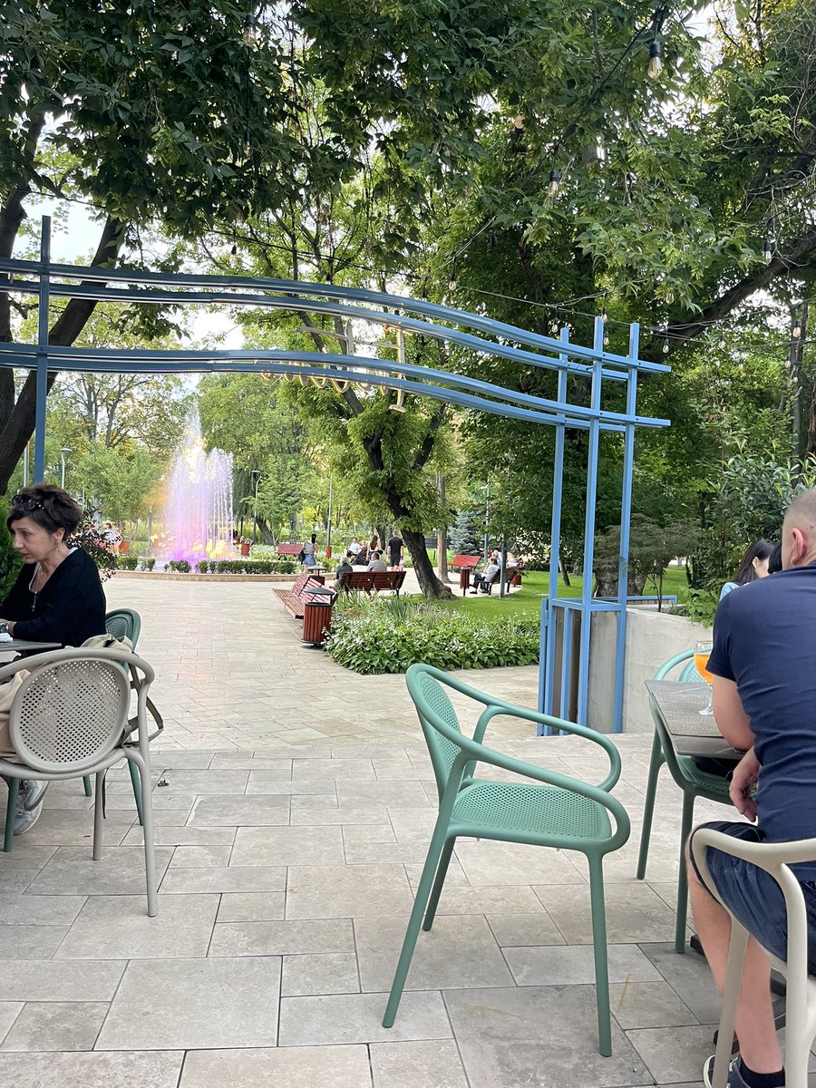 Spent some time at a park in Romania before my training camp. 🙏