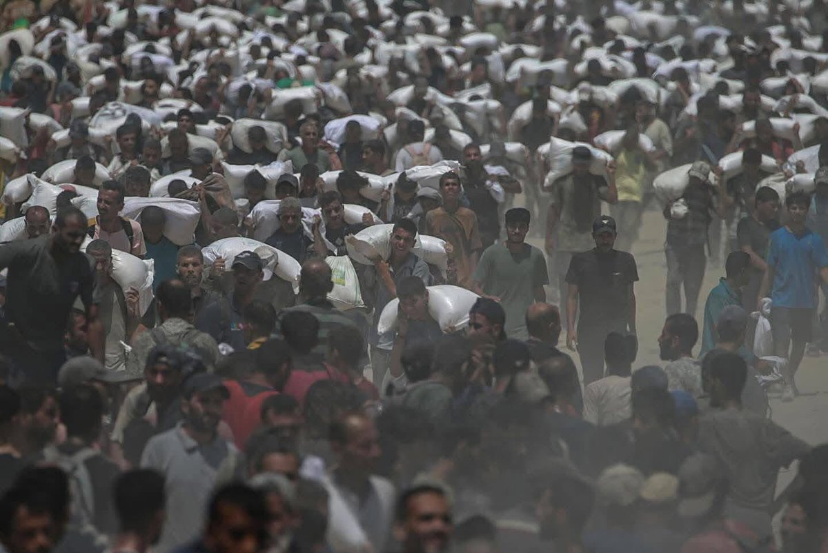 صور من نهاية العالم في غزة اليوم 

لم تشهد البشرية شيئاً كهذا عبر كل التاريخ الحديث .. وكله على الهواء مباشرة 

شعب كامل على حافة الفناء.
