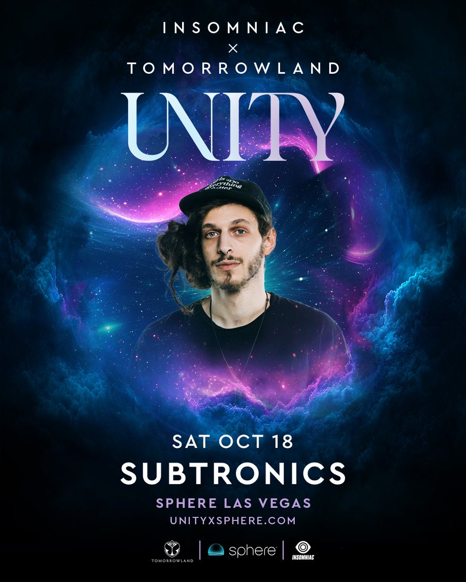 Excited to announce a new closing set to our multi-sensory dance music experience at <a href="/SphereVegas/">Sphere</a>! 

We welcome @SUBTRONICS to join us in UNITY! ✨