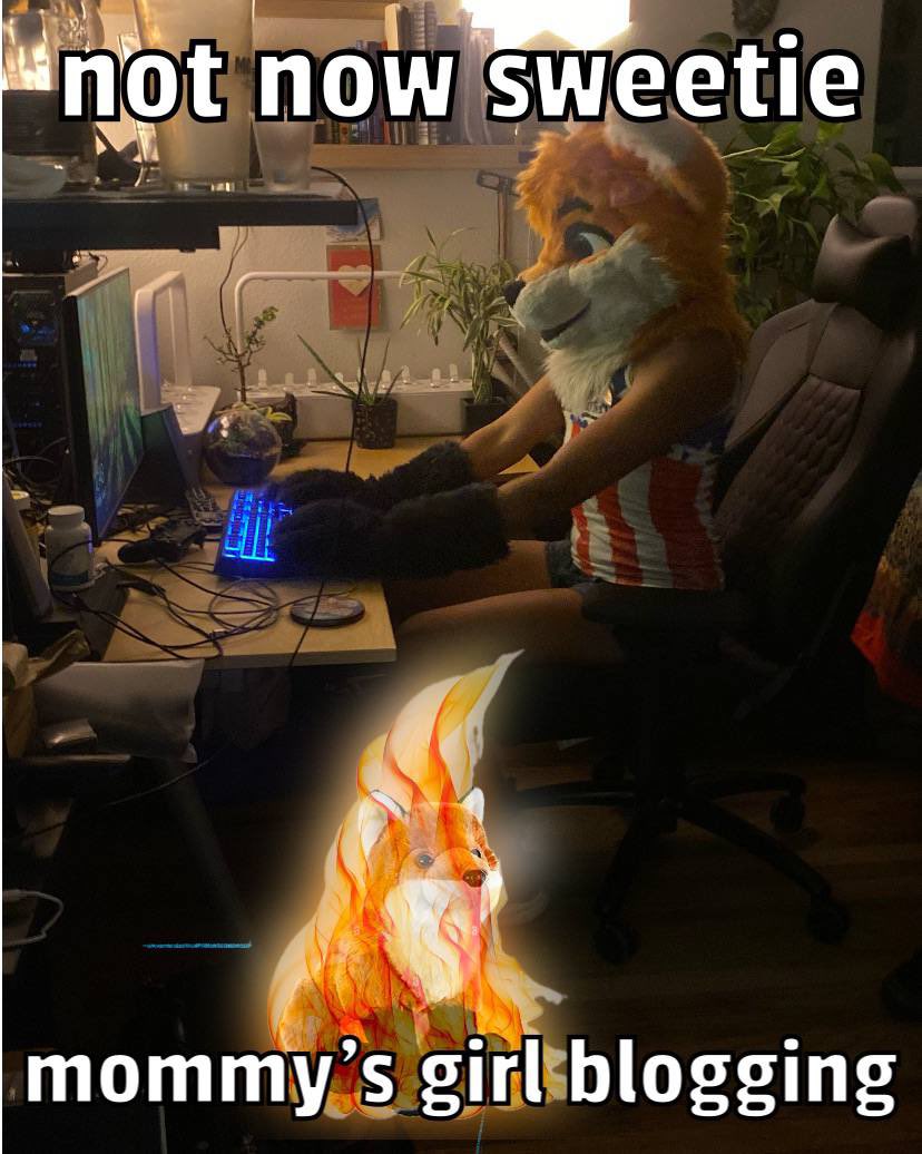 Blaze 🌺 (@blaze_the_foxx) on Twitter photo 