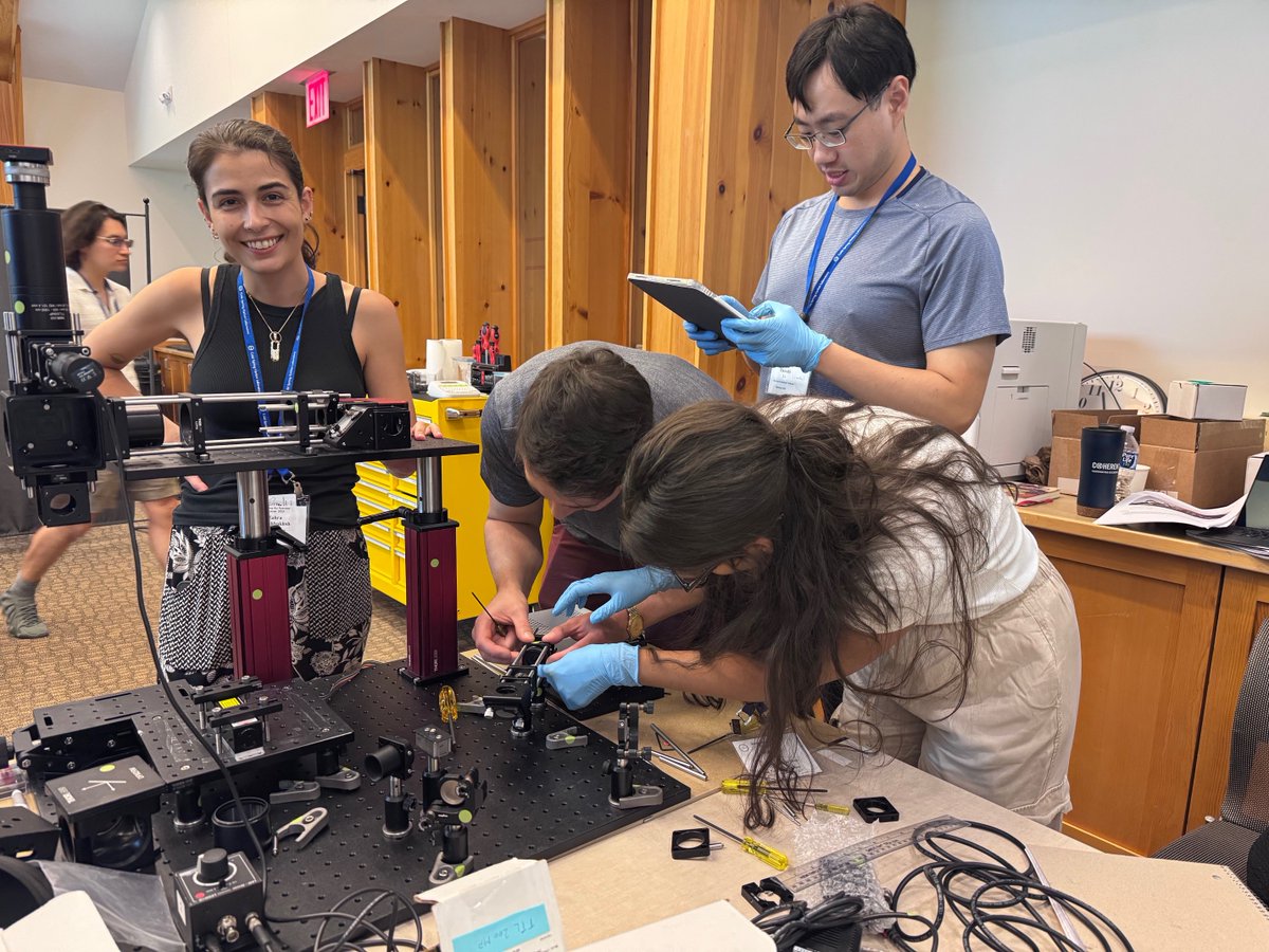 Thorlabs's tweet image. Thorlabs is onsite at Cold Spring Harbor Laboratory (@CSHL) for the “Imaging Structure &amp;amp; Function in the Nervous System” course, which runs through August 12!  

#CSHLImaging25 #Thorlabs #Neuroscience #Microscopy #BergamoIII #Mini2P #DIYMicroscopy
