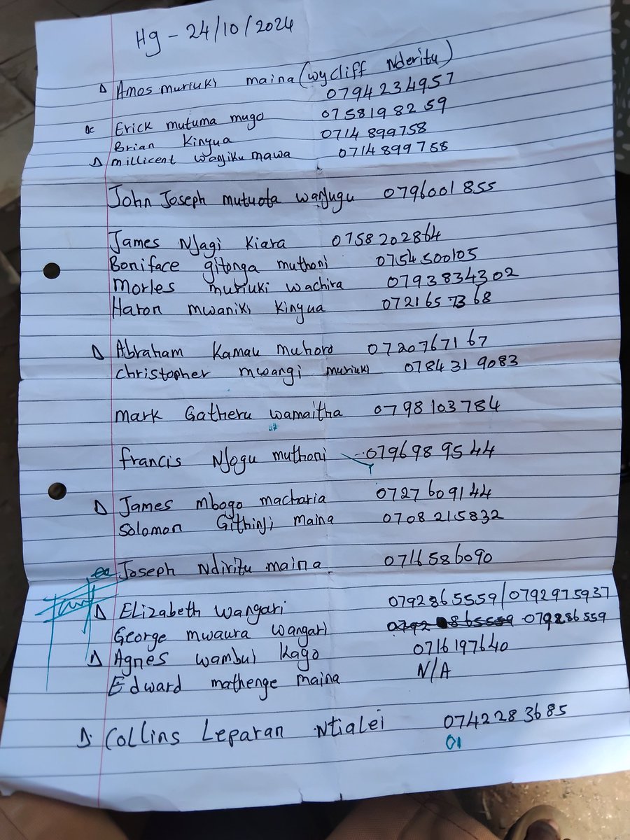 We have some comrades from Karatina who were illegally arrested during last year's 2024 protests and have been facing trumped up charges of Malicious Damage and assault of police officers.

One of them has reached out asking for help, saying that since 18th July 2024 they've