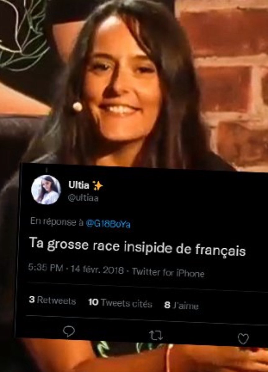 <a href="/ZeratoR/">ZeratoR</a> Pas de raciste, enfin ça dépend pour qui.