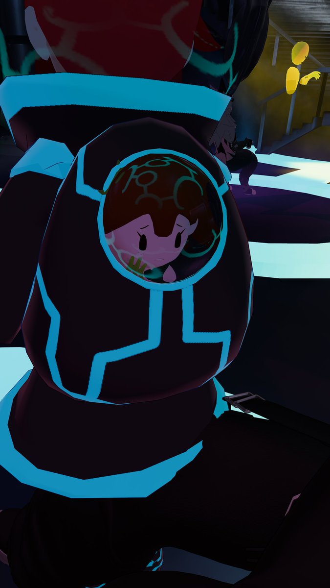 Para el #forjaversario hize un skin simple de tematica espacial para mi monilla, lo chistoso fue que se buggeaba jajaja, y tambien me lleve a lola de paseo jaja