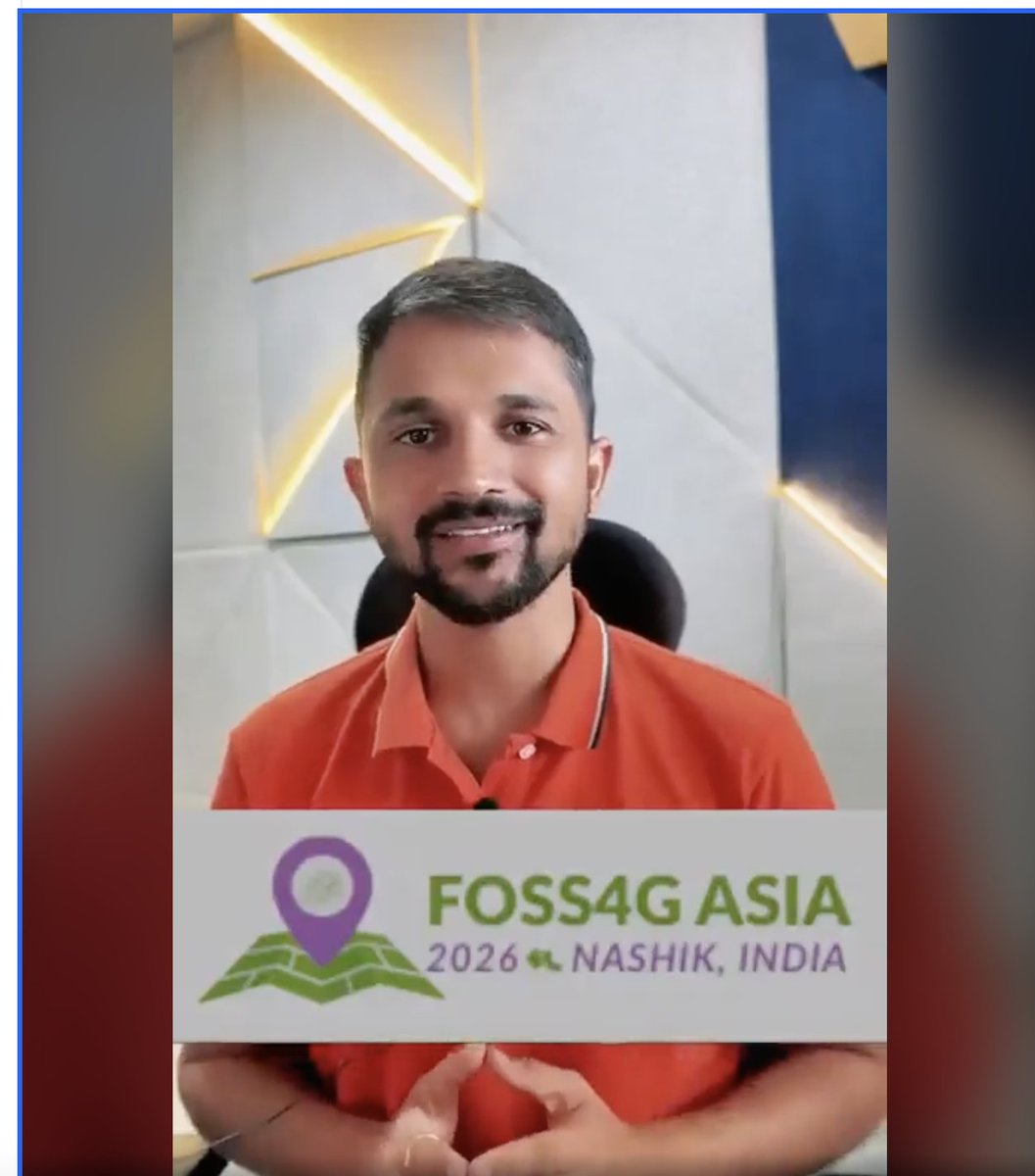 Wonderful promotion video of #foss4g Asia in India, coming in January 2026... linkedin.com/posts/krishnag…