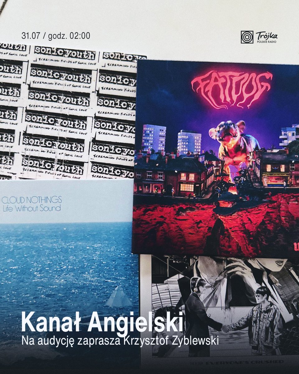 🎸 Tej nocy #KanałAngielski gra ostro – punkowy Blur, Fontaines D.C. i remiksy klasyków!

Od 2 do 4 Krzysztof Zyblewski zaprasza na mocny zestaw dźwięków z Wysp. W planie: Fontaines D.C., którzy już w ten weekend wystąpią na OFF Festivalu, Fat Dog, punkowy Blur, a do tego Massive